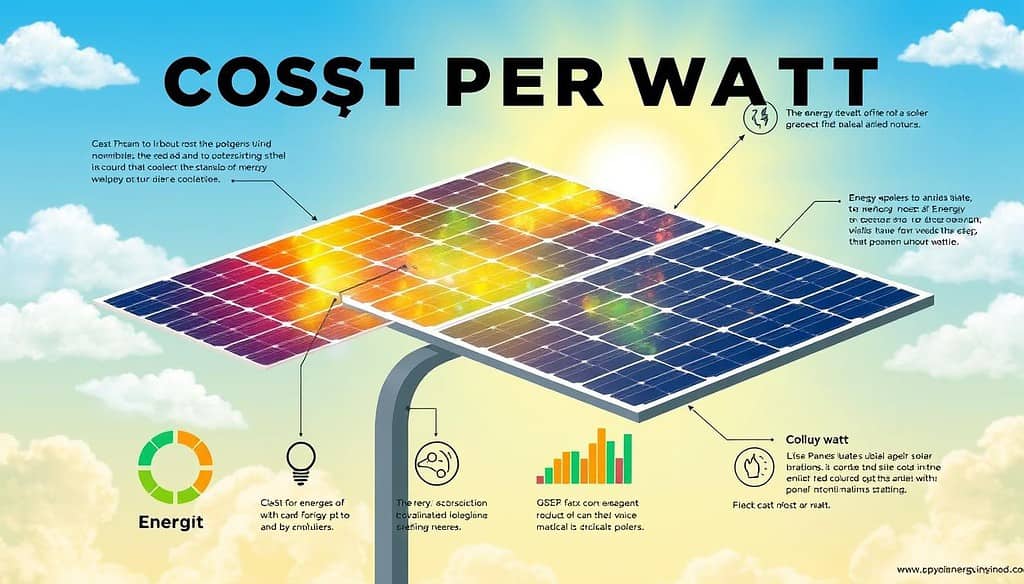 solar cost per watt