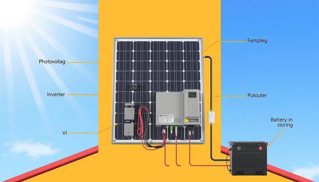 solar panel components