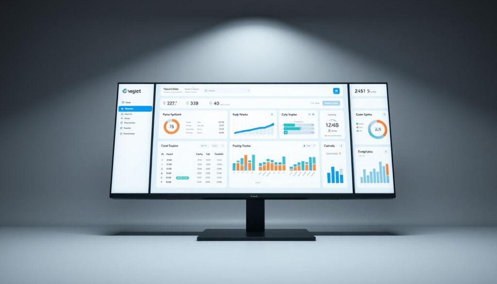 AI content optimization dashboard