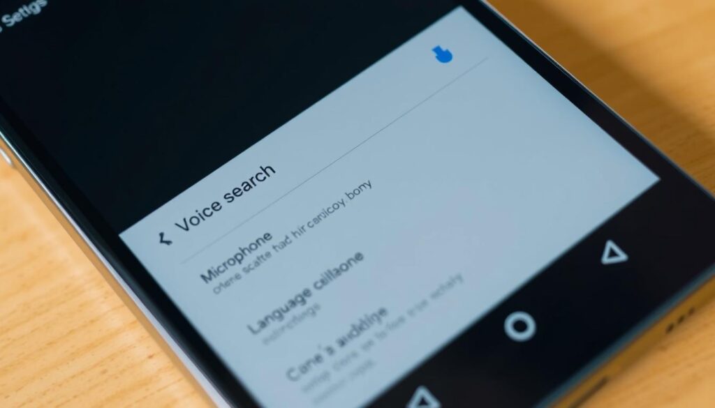 Android Voice Search Setup