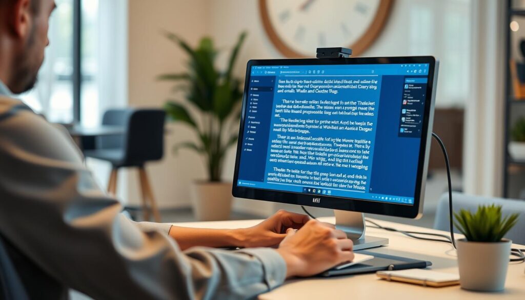 Windows 10 dictation feature