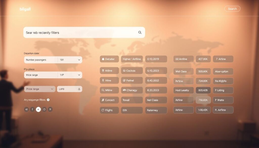 flight booking filters