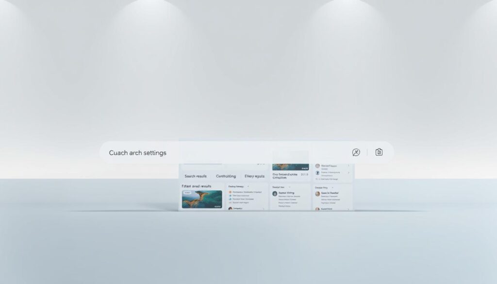 search interface customization