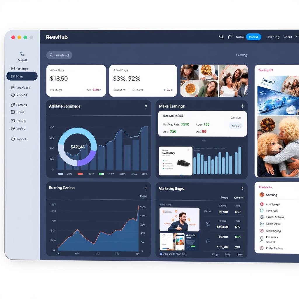 RevHub Affiliate Dashboard RevHub Affiliate Dashboard