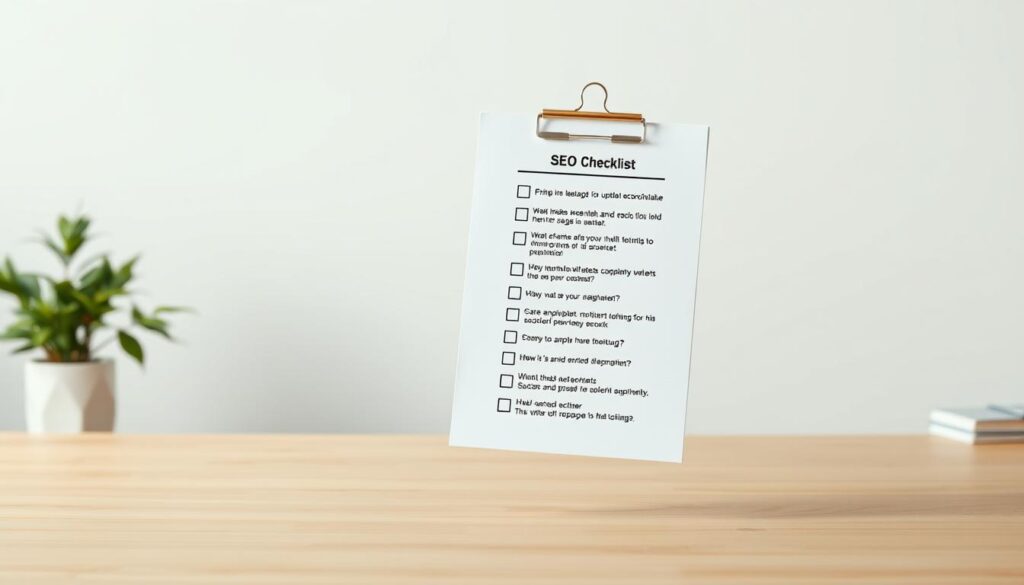 SEO best practices checklist