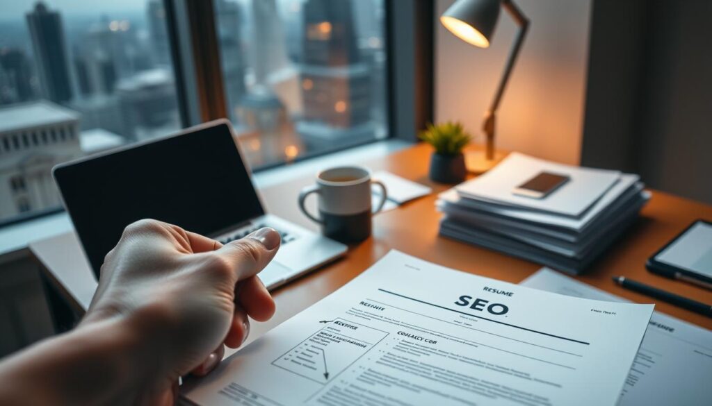 SEO job application strategies