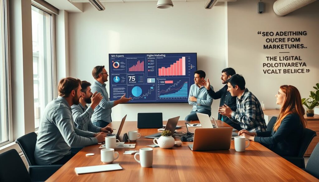SEO team collaboration