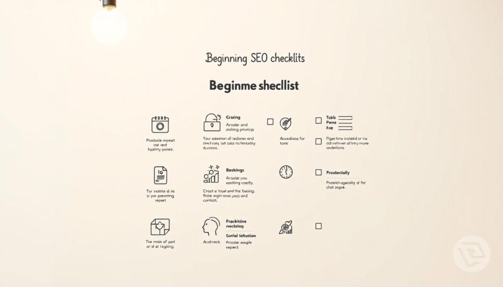 beginner SEO checklist