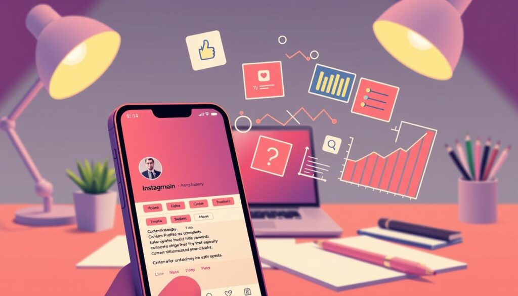 optimizing Instagram profile and captions for visibility