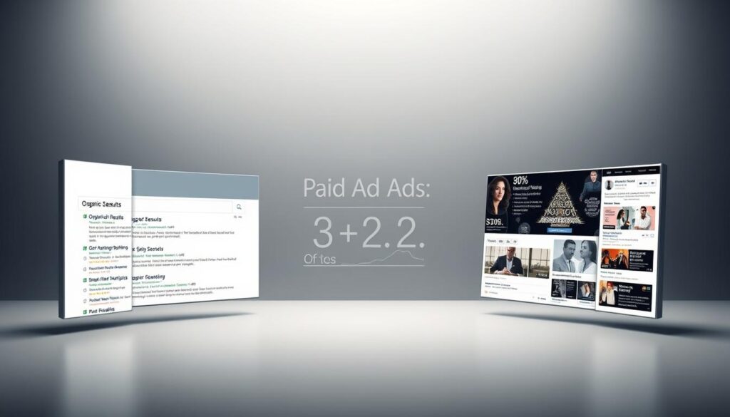 organic search vs paid ads comparison