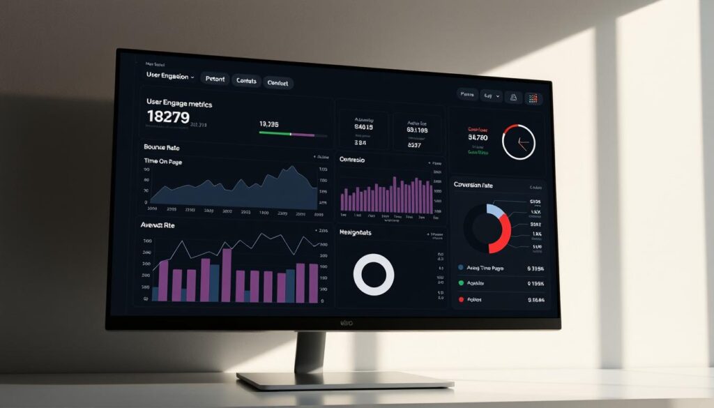 user engagement metrics dashboard